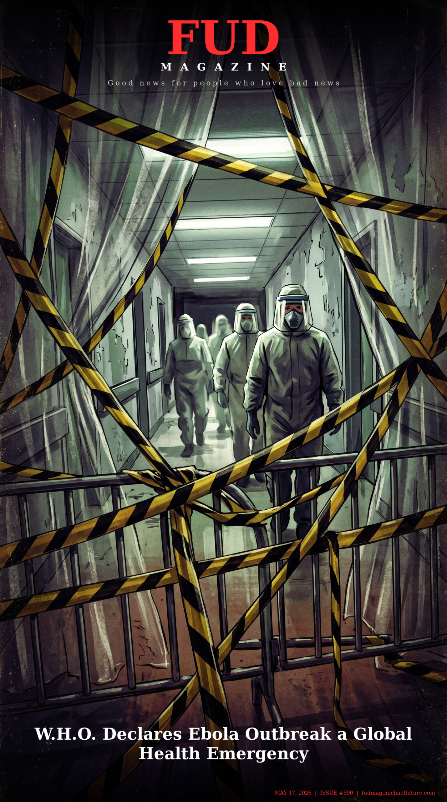 W.H.O. Declares Ebola Outbreak a Global Health Emergency
