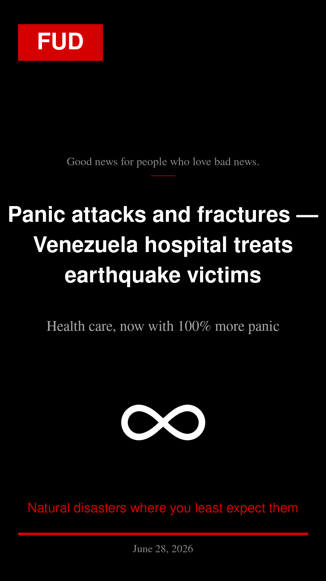 Panic attacks and fractures – Venezuela hospital treats earthquake victims