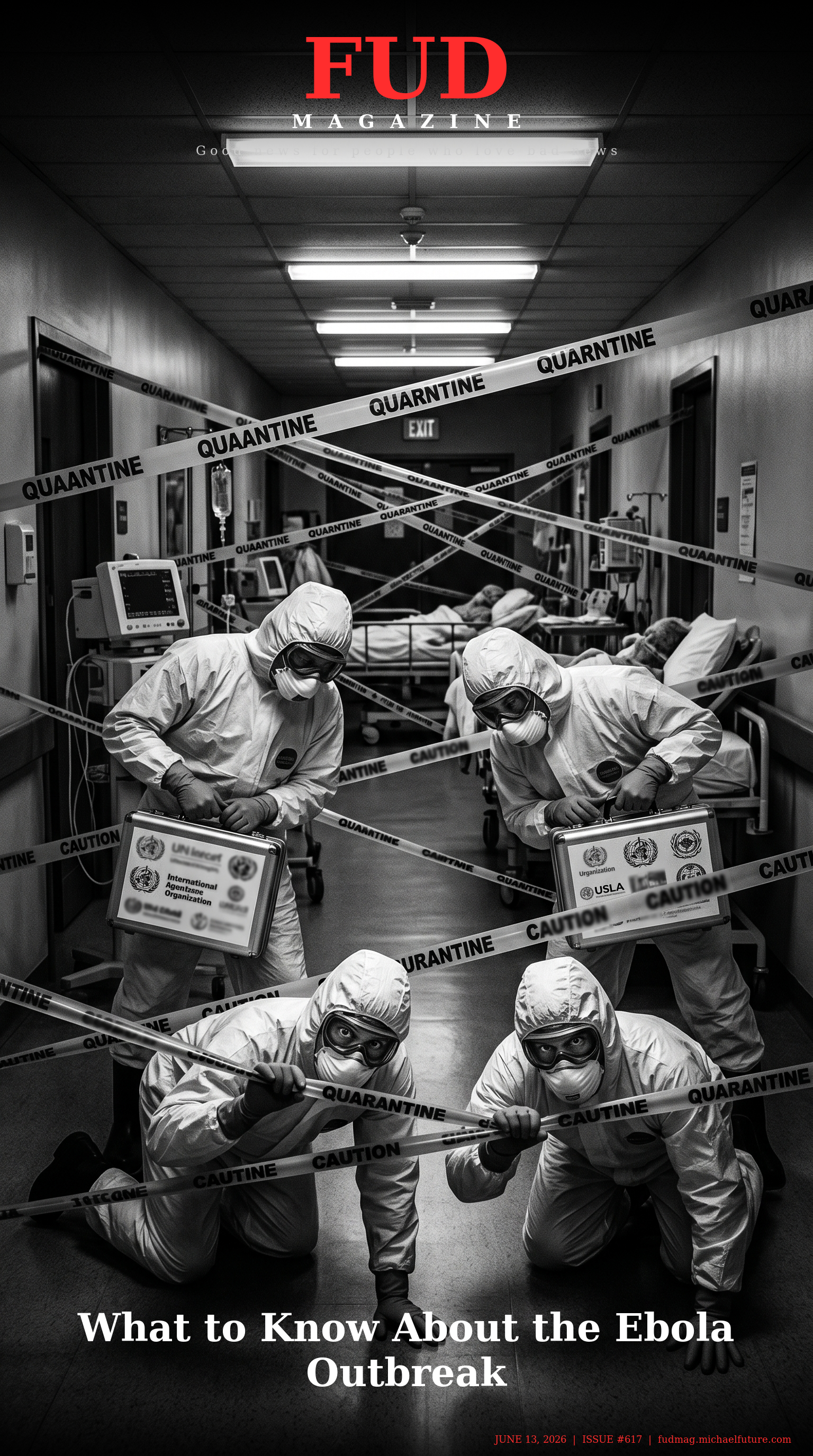 FUD Magazine Cover - What to Know About the Ebola Outbreak