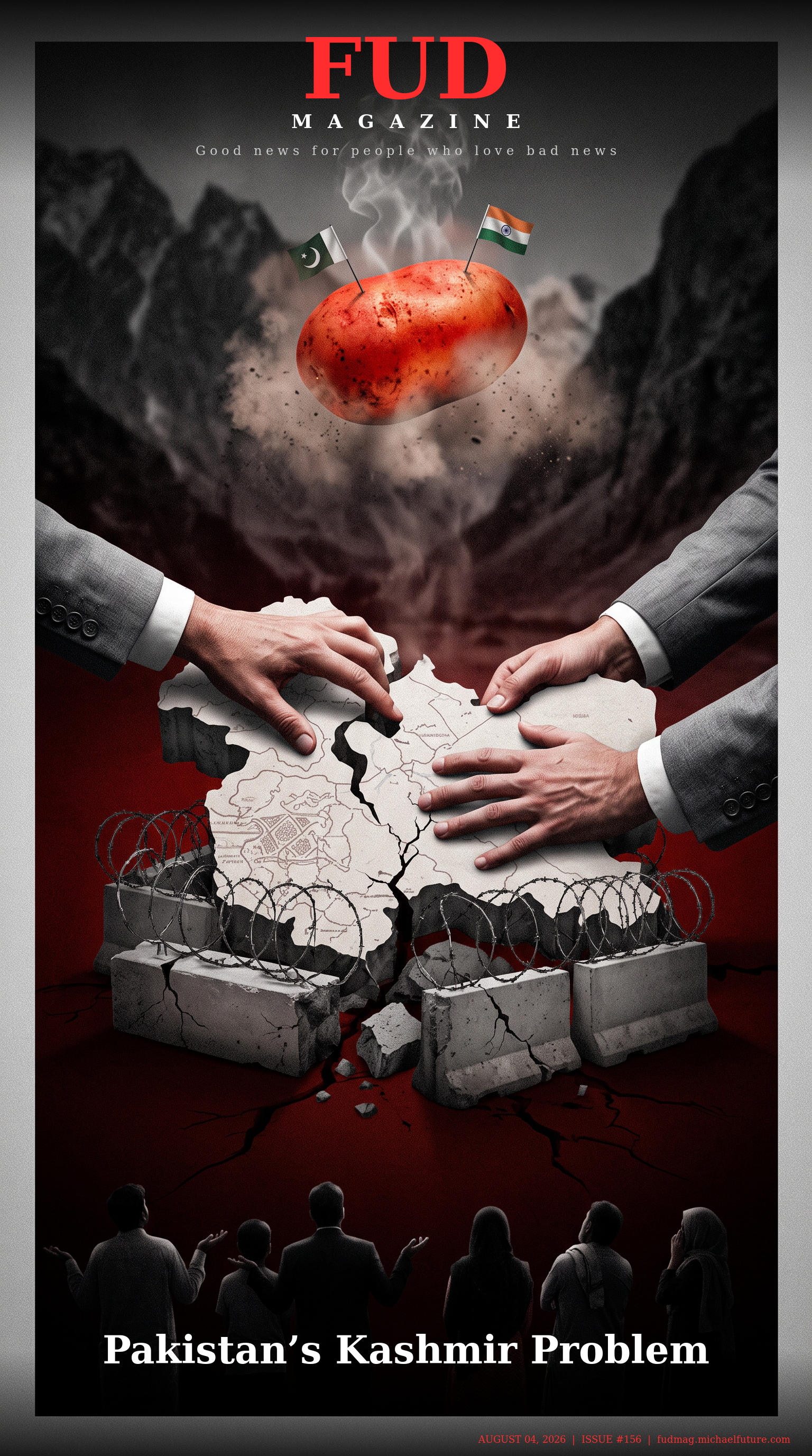 FUD Magazine Cover - Pakistan’s Kashmir Problem