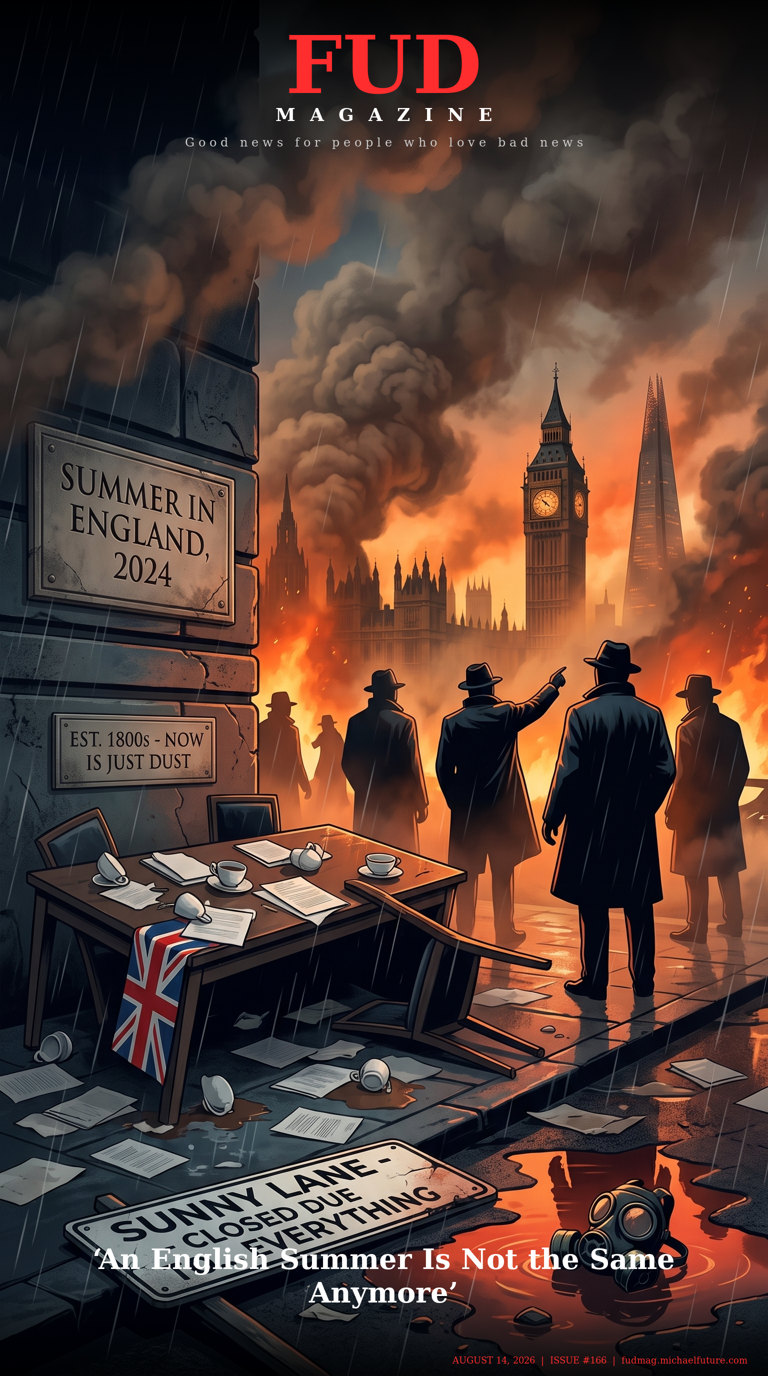 FUD Magazine Cover - ‘An English Summer Is Not the Same Anymore’